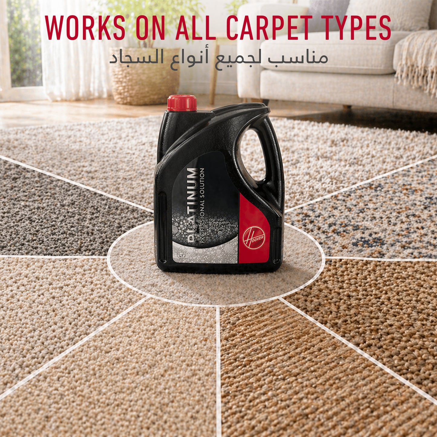 Hoover Platinum Professional Carpet Cleaning Solution 4L