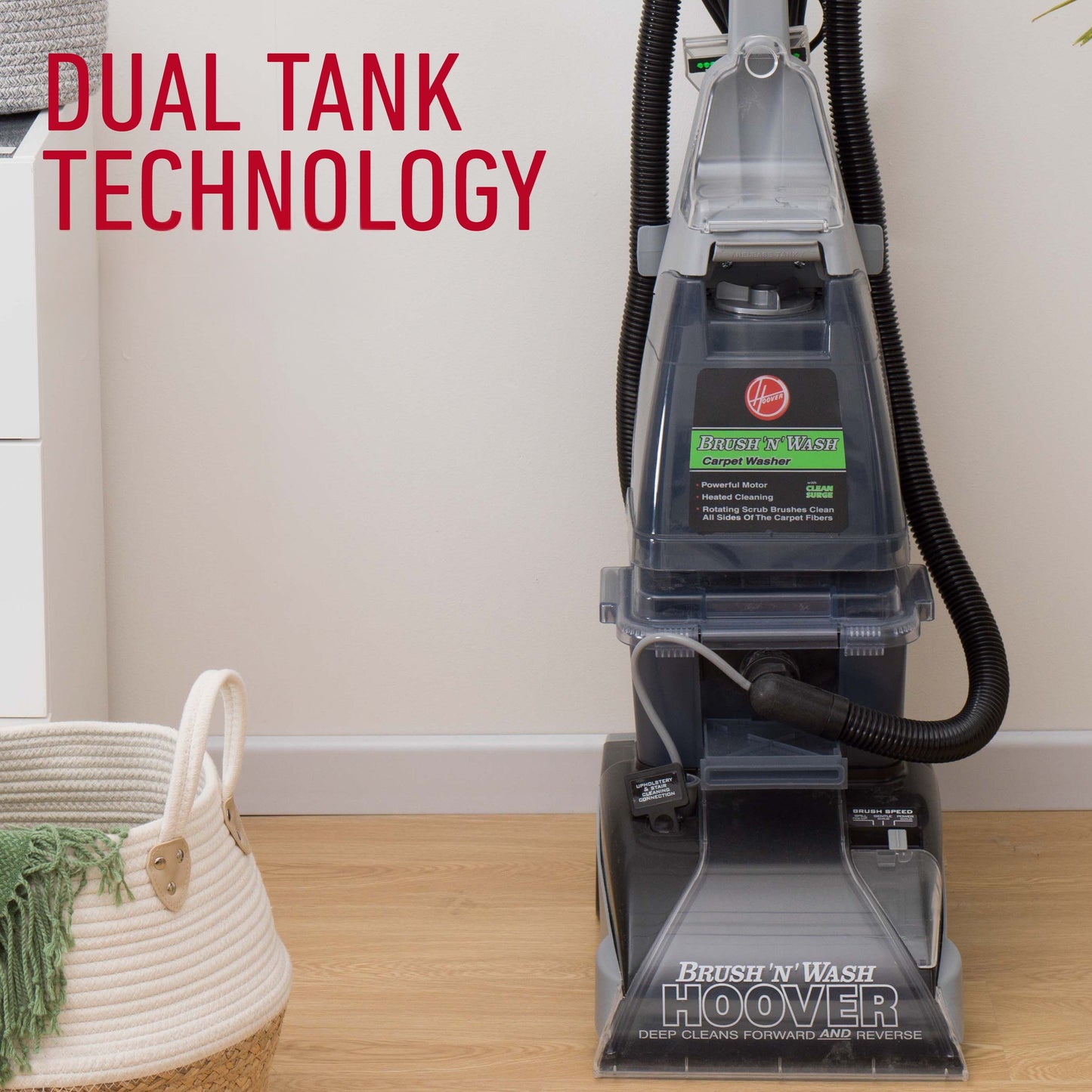Hoover Brush ‘N’ Wash Carpet and Hardfloor Washer
