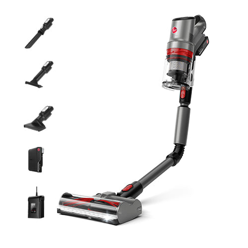Hoover HomePro Plus Cordless Vacuum Cleaner CLSV-HPMA, reach anywhere with FlexiClean Pole, 45 Minutes Runtime for a Whole Home Clean