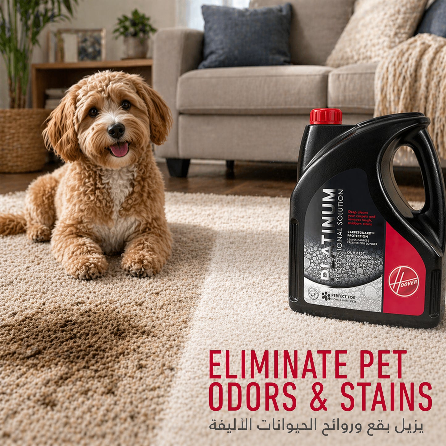 Hoover Platinum Professional Carpet Cleaning Solution 4L