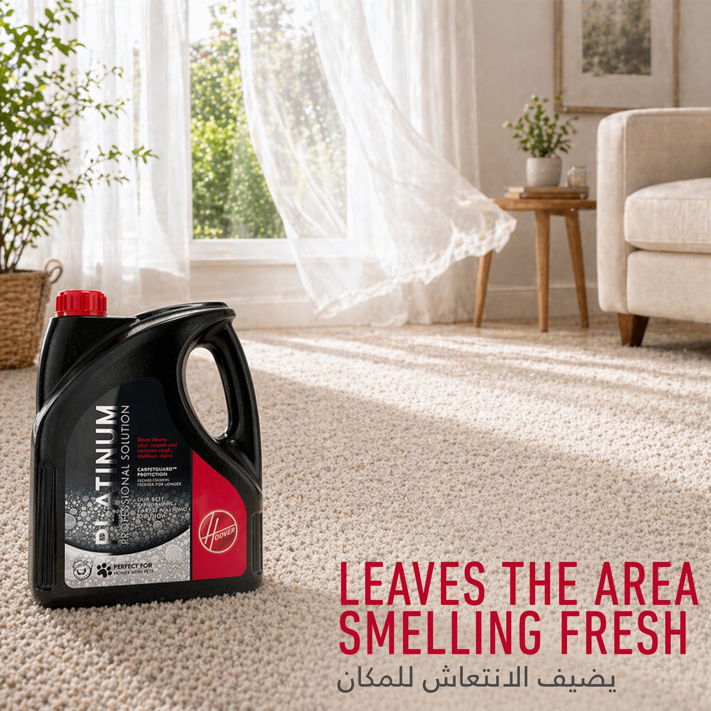 Hoover Platinum Professional Carpet Cleaning Solution 4L