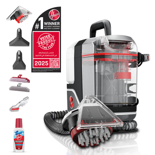 Hoover Cleanslate XL Complete Spot Cleaner CDSW-MSME for tackling stubborn stains and spills, with Larger Tanks for Whole Home Cleaning