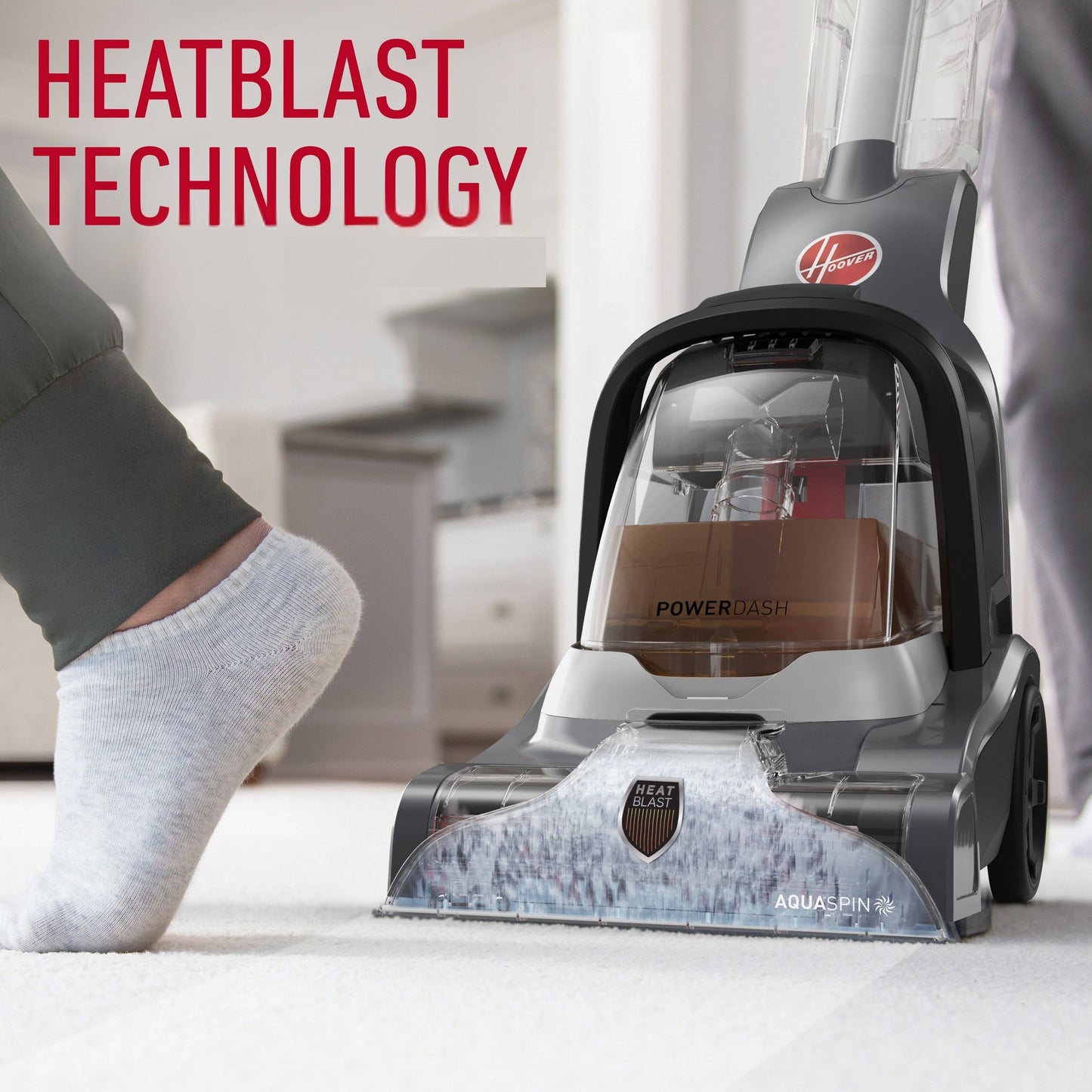Hoover PowerDash Compact Carpet Washer