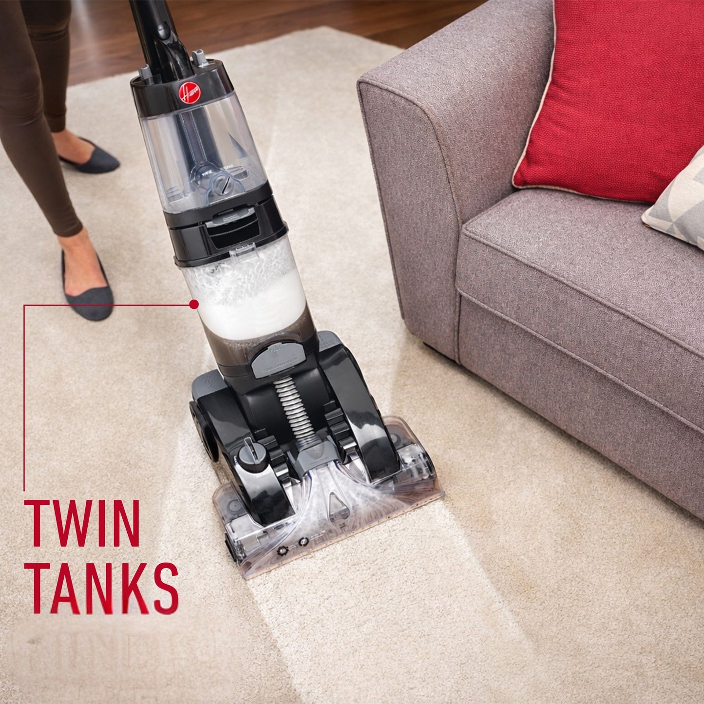 Hoover Platinum Power Max Carpet Washer