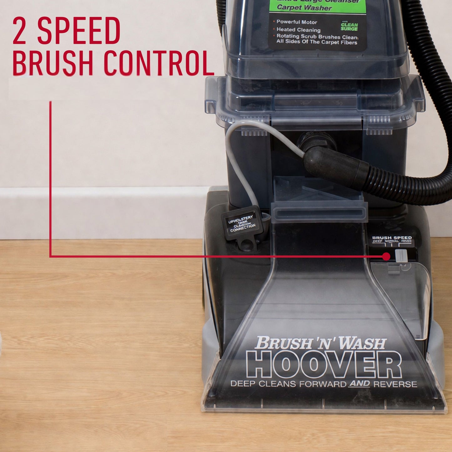 Hoover Brush ‘N’ Wash Carpet and Hardfloor Washer
