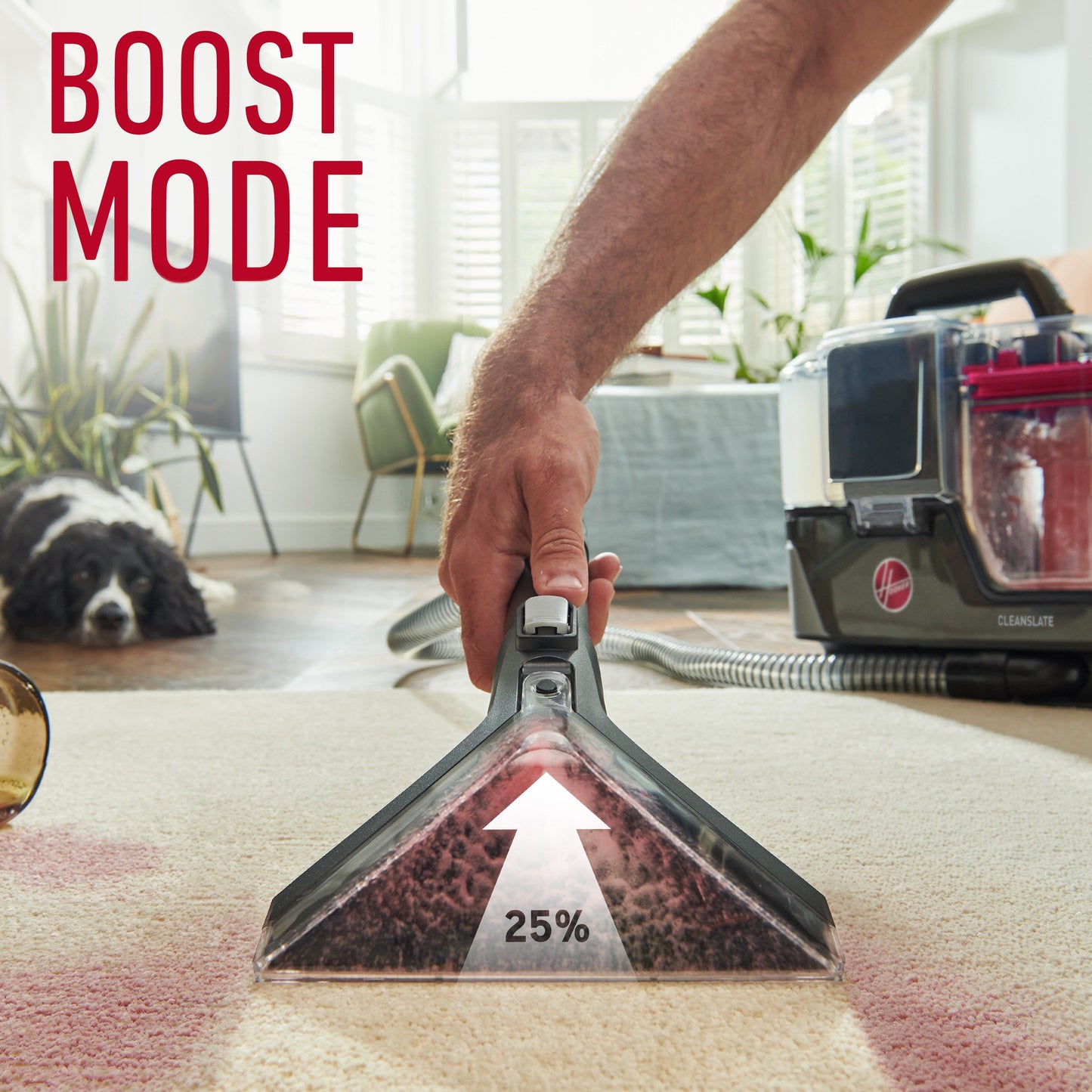 مكنسة Hoover  Cleanslate اللاسلكية لتنظيف البقع (CLSW-CSME)
