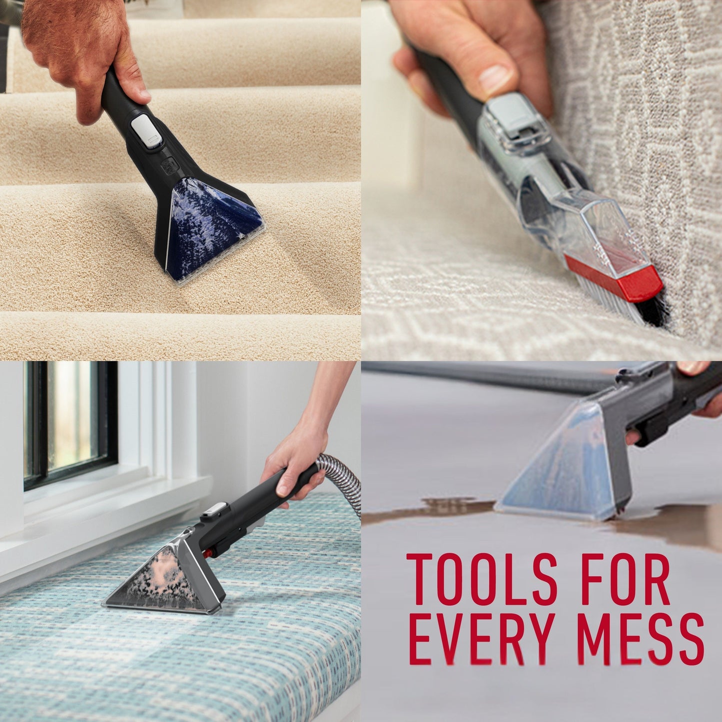 مكنسة Hoover  Cleanslate اللاسلكية لتنظيف البقع (CLSW-CSME)